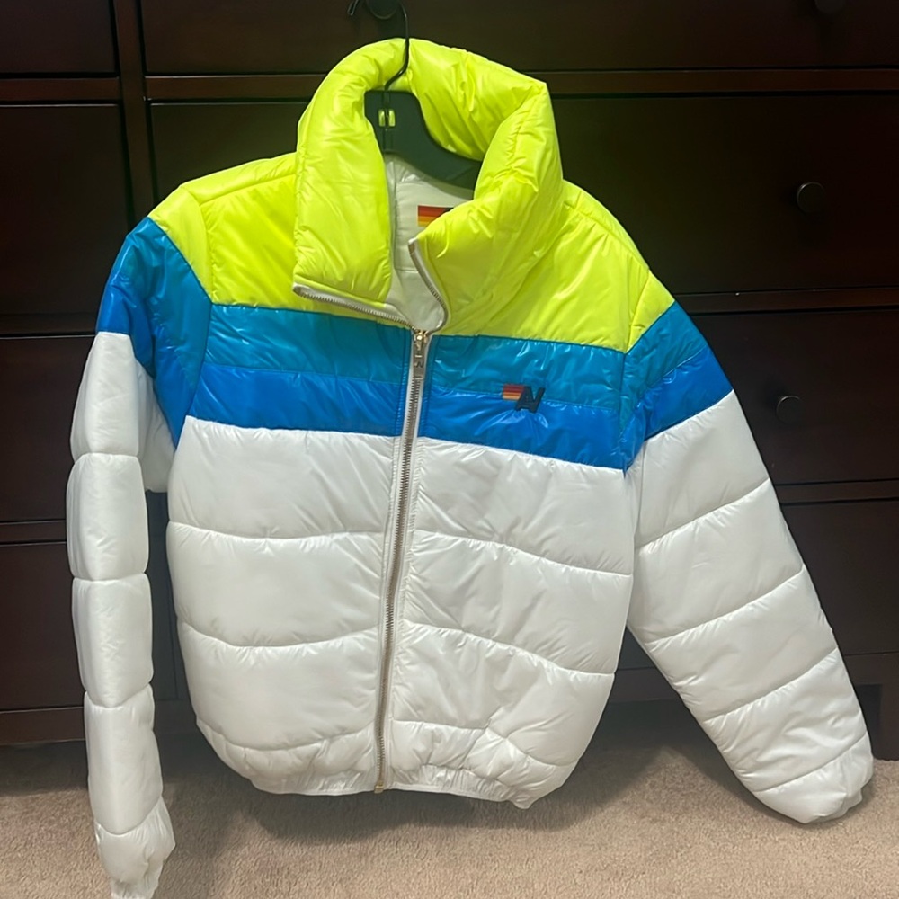 Aviator nation puffy size small